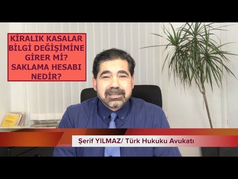 BANKA KİRALIK KASALARI BİLGİ DEĞİŞİMİNE GİRER Mİ? SAKLAMA HESABI NEDİR?