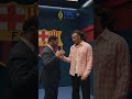 KICHEKO CHA MAKONDA NA WACHEZAJI WA BARCELONA...#trendingshorts #sports