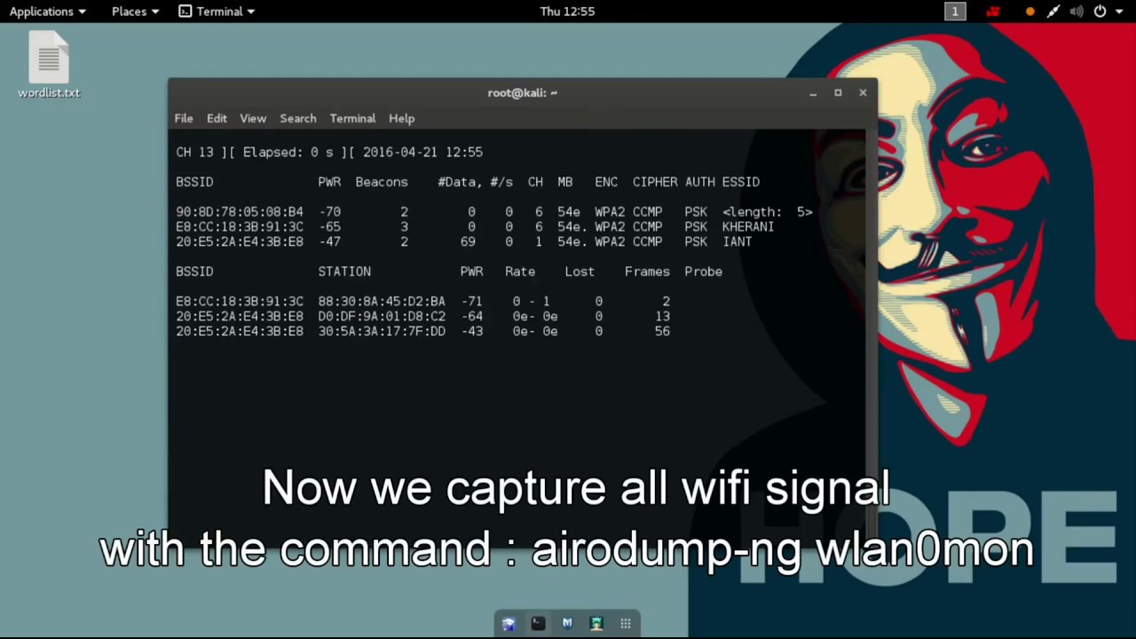 how to hack WiFi password method-1 - YouTube