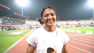 Nayana beats Shaili Singh again, bags long jump gold medal at Federation Cup