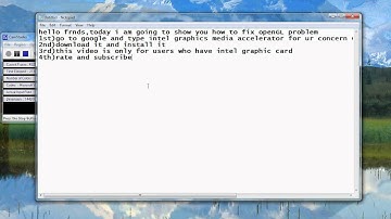 How to fix openGL problem for angry birds
