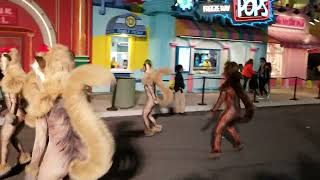 Christmas Parade at Universal Studios,  December 12th,  2023