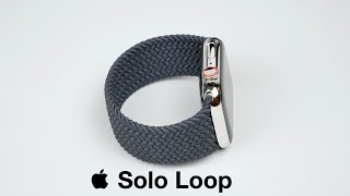 Geflochtenes Solo Loop | Bestes Armband für die Apple Watch?