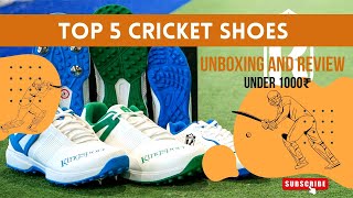 Top 5 Cricket Shoes under 1000 Rs. || Both Rubber and Plastic are sole || Anni Sports with Sahil