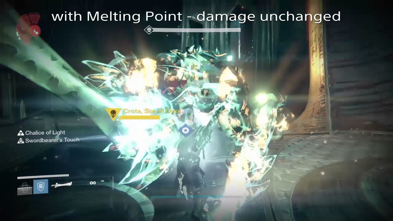 Crota sword damage analysis - 390 Crota