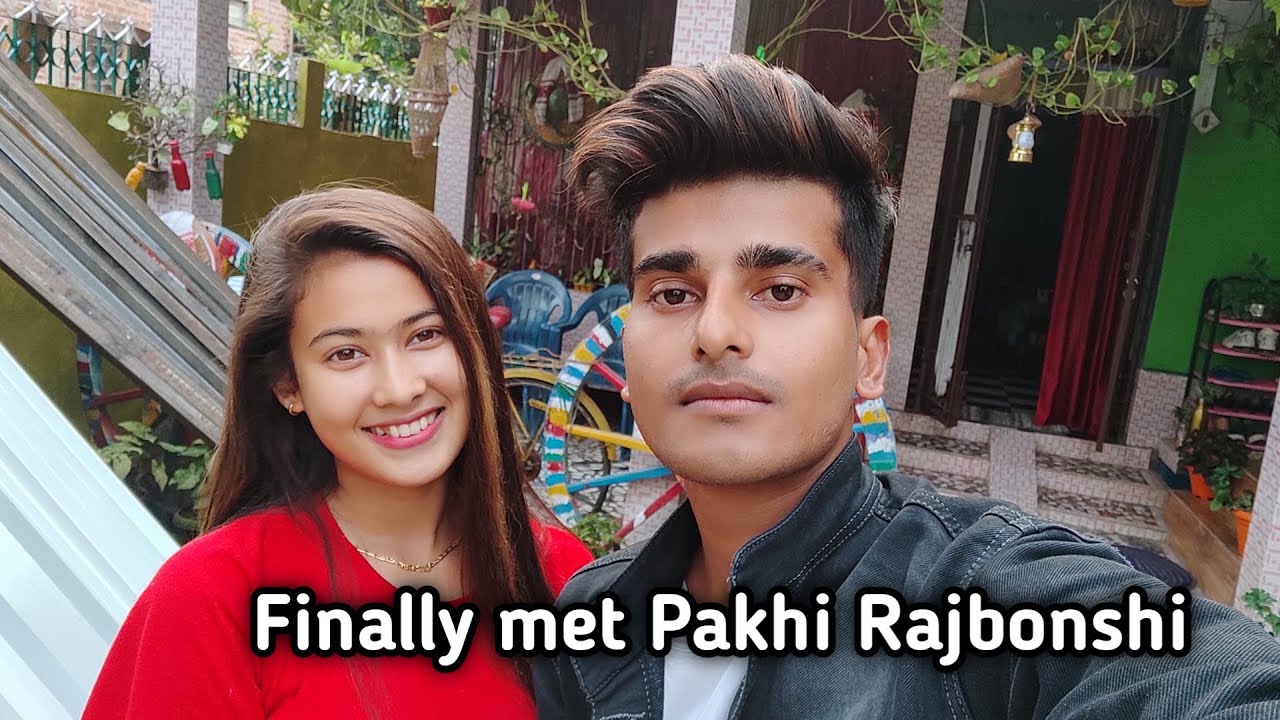 When I met Pakhi Rajbonshi 😊 | Anas Bartels