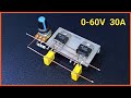 How to make adjustable power supply 060v 30a