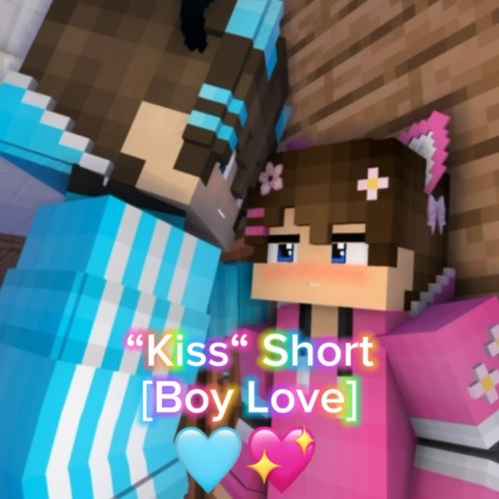 “Kiss“ Short - Mine-imator Minecraft Animation #shorts #minecraftanimations #minecraftshorts #viral