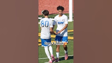 MLS Next U16 cross & finish 🔥 #mlsnext #u16 #soccer #goals