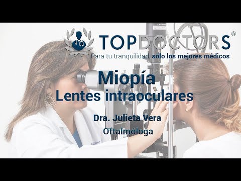 Lentes intraoculares de alta miopía – Dra. Julieta Vera