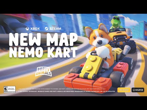 Party Animals New Map - Nemo Kart