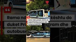 Rama ndan pamjet, kështu do duket Prishtina me tram dhe autobusë elektrikë
