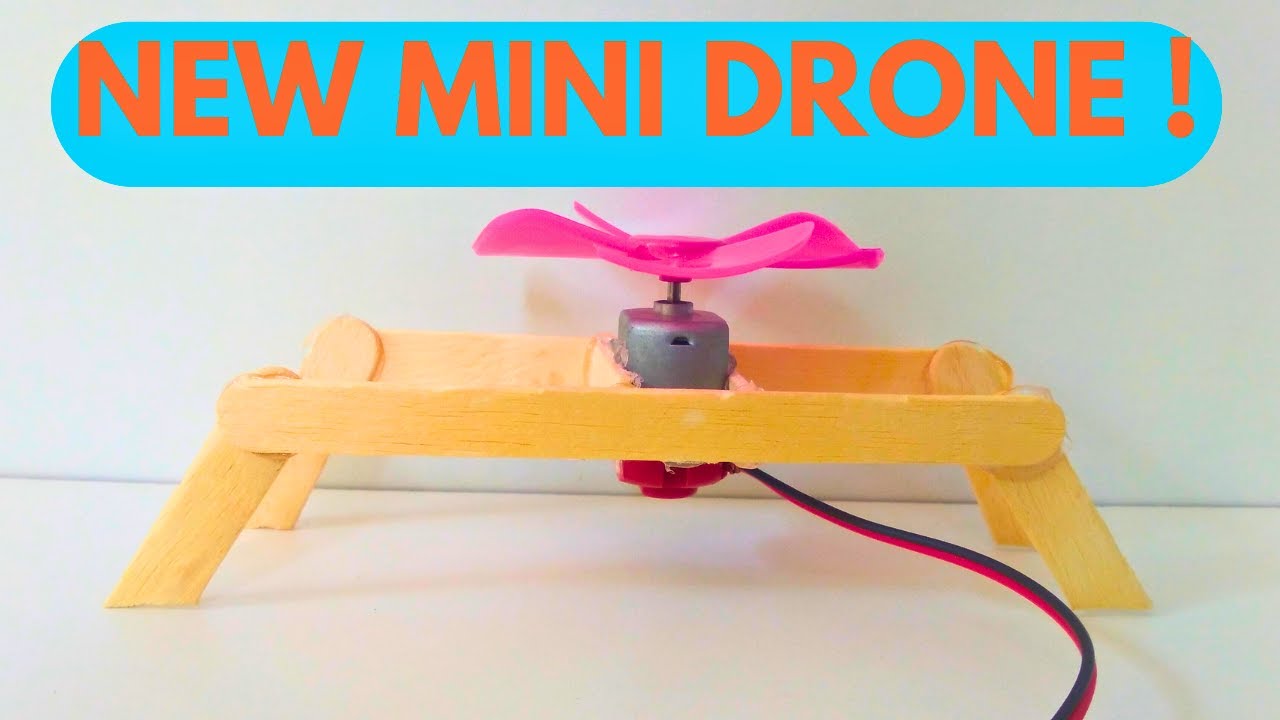 Making drone at home using DC motor in 1Min ! DC motor science project ...