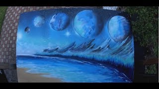 Spray Paint Art Foothill Of Rift