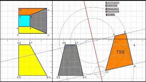 Descriptive geometry, True size and shape