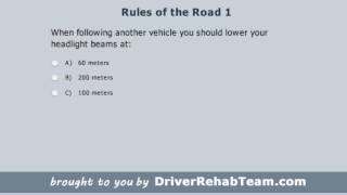 Do you have a good understanding of ontario traffic rules? test your
basic knowledge the rules road, road signs, licensing information and
factors ...