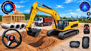 JCB City Road Construction Simulator 3D - City Construction Road Builder Simulator -Android Gameplay screenshot 5
