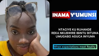 INAMA Y'UMUNSI:NTACIYE KU RUHANDE, REKA NKUBWIRE IBINTU BITUMA UMUGABO AGUCA INYUMA.
