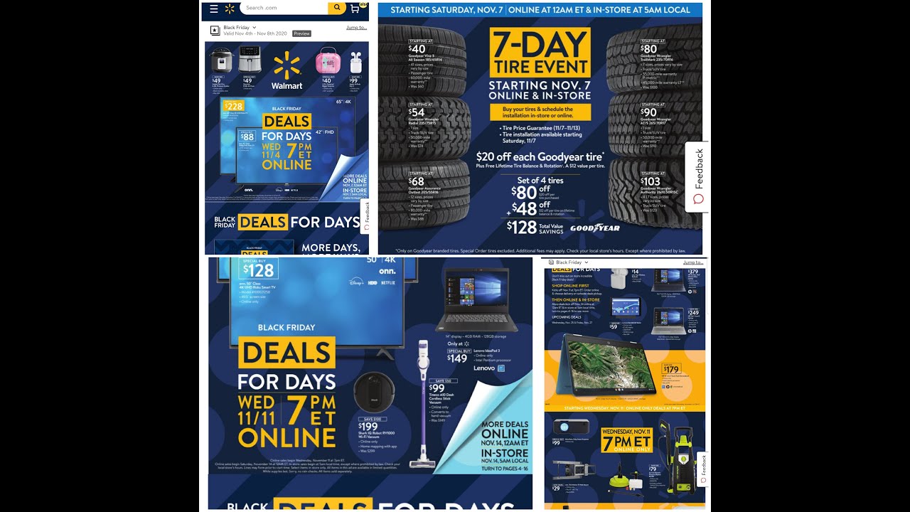 Walmart Black Friday Deals 2020 Preview YouTube