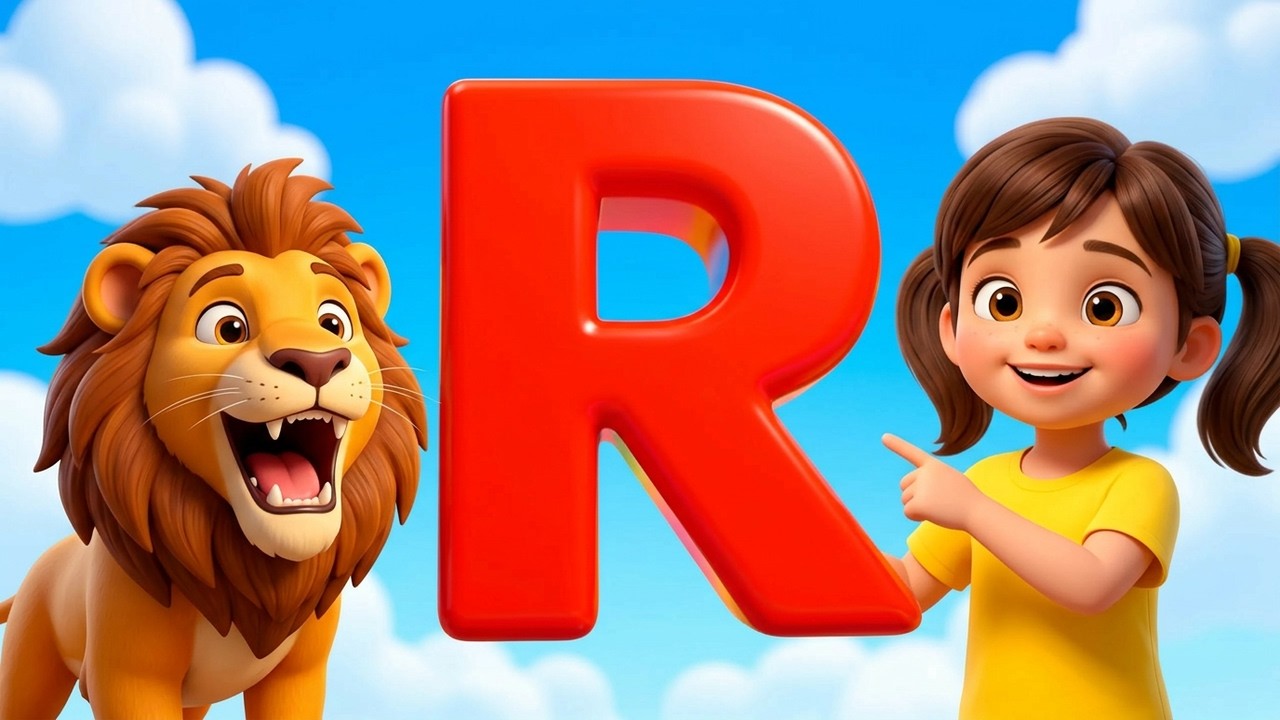 Letter R Movement Song The Letter R Song for Kids 🦁 | R is for Roar! | Preschool Phonics Song ...