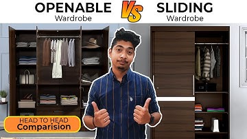 Openable Wardrobe v/s Sliding Wardrobe. Every confusion gets solved in a single video. Intrior