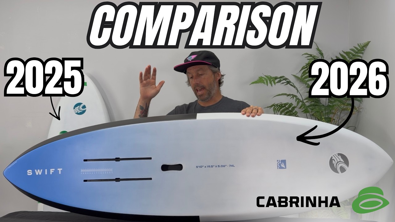 Cabrinha Swift 2025 vs 2026 Comparison and Quick Overview - YouTube
