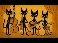 Black Cats’ Deep Bass Lounge: Smooth Jazz Grooves for Stylish Focus