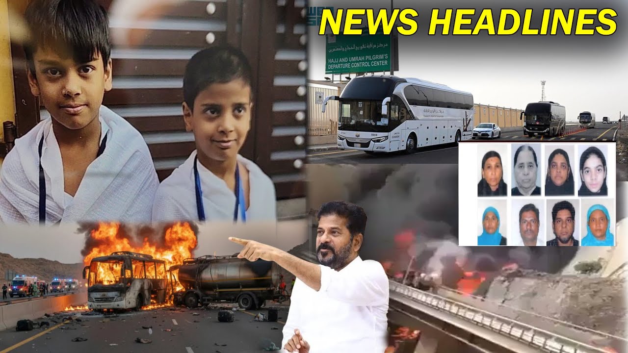News Headlines | 17th Nov 2025 | Hyderabad Telangana Breaking & Latest Updates