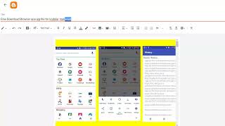 Free Browser app aia file for kodular makeroid screenshot 1