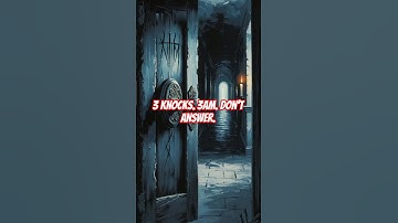 Why You Should Never Answer a 3AM Knock #creepy #creepystory#scary #scarystories#creepypasta #shorts
