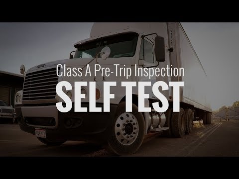 Video: How To Get A Certificate For Pre-trip Inspections