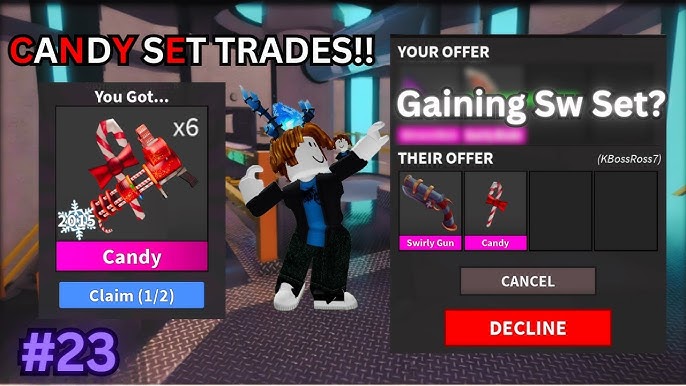 What Do People Trade For CANDY SET? (MM2 Trading) 