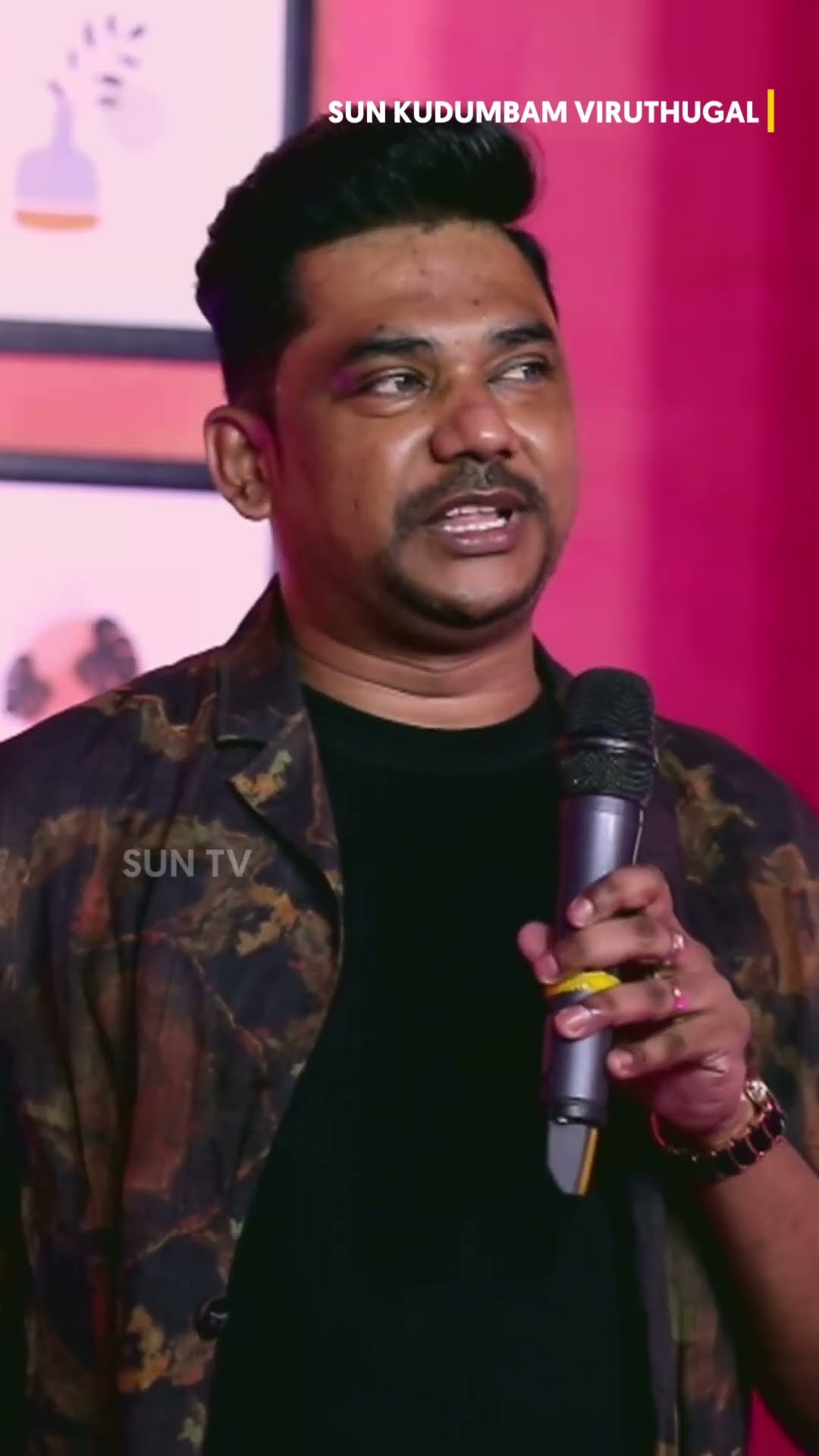 The bond between Sam C. S. and Sun TV! #SunTV #SKV2025 #SunKudumbamViruthugal2025 #shorts
