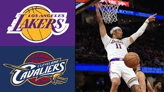 Lakers vs Cavs | Lakers GameTimeTV | Lakers Team Highlights