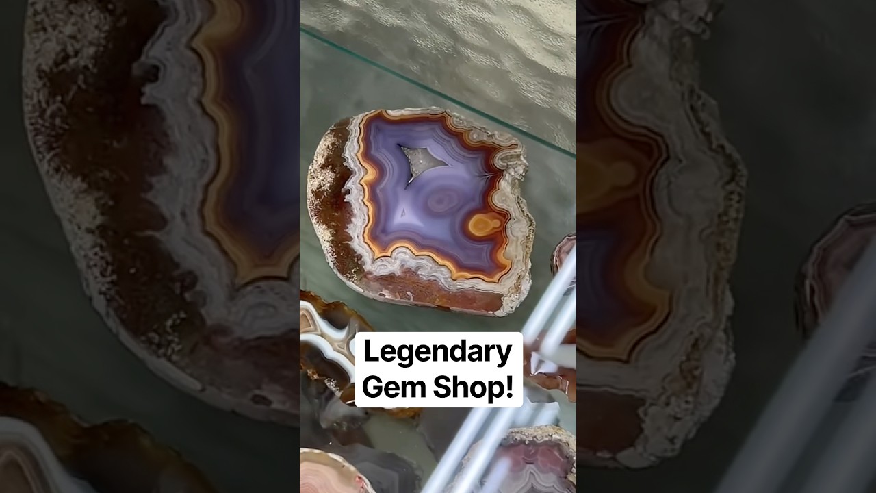 Legendary Rockshop #california #rocks #gemstone #obsidian #agates #geode #rockhound #crystals #gold