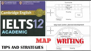 TOWN OF ISLIP | MAP WRITING | CAMBRIDGE 12 TEST 2 TASK 1 | 8 BAND SAMPLE