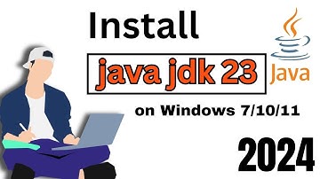 How to Install Java JDK 23 on Windows 7/10/11 | 2024 #java #windows