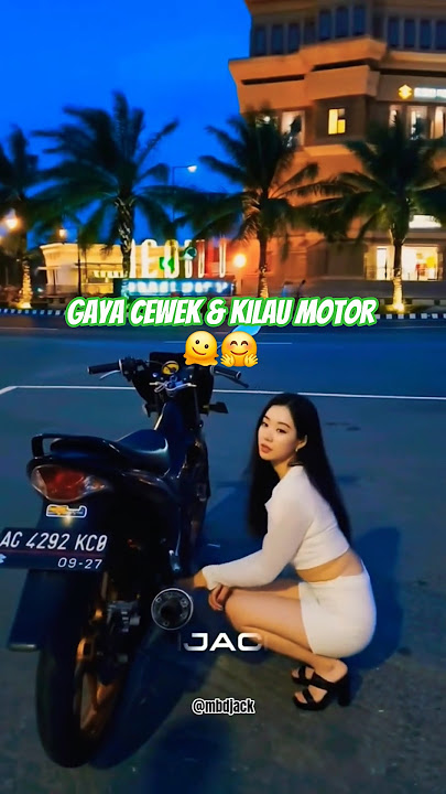 Cewek Cantik, Satria FU, dan Malam yang Penuh Aura Estetik! 🌙💫