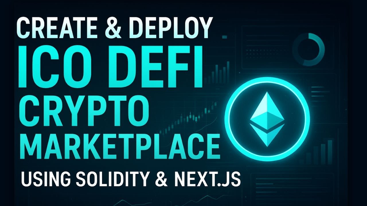 Create & Deploy ICO DeFi Crypto Marketplace Using Solidity & Next.js | Full  Blockchain DeFi DApp
