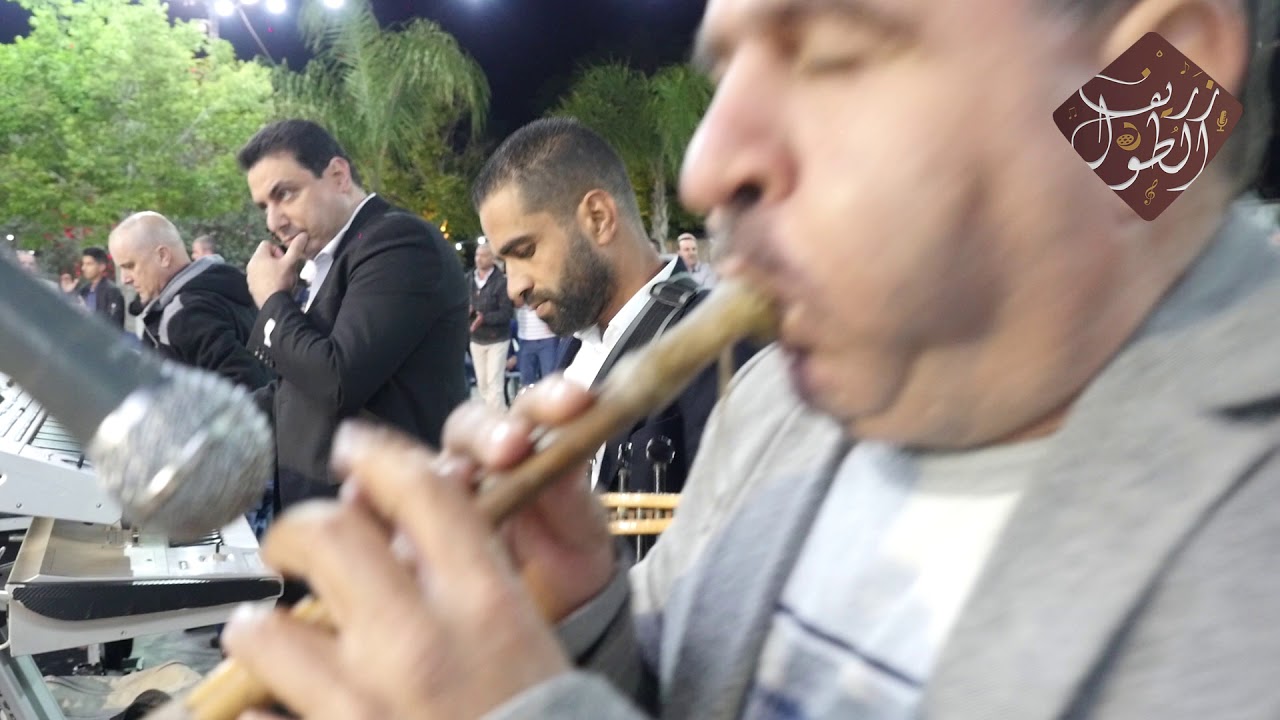 حفلة ابو محمد جلال حمودة الزغبي الناصرة العريس احمد ملك  الفن الفلسطيني د . موسى حافظ