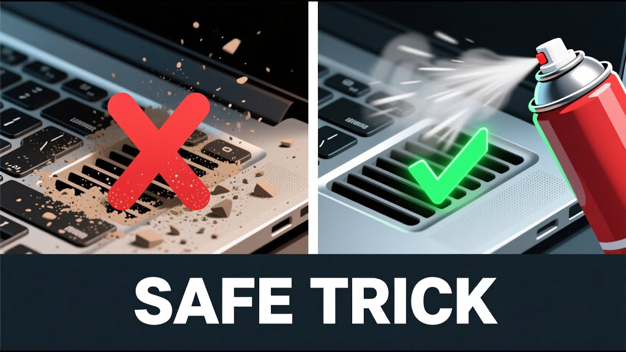 Quick cooling fix for laptops