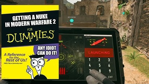 I set all the bots to recruit and got a nuke - Modern Warfare 2