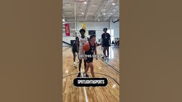 He make them fall with simple lay.