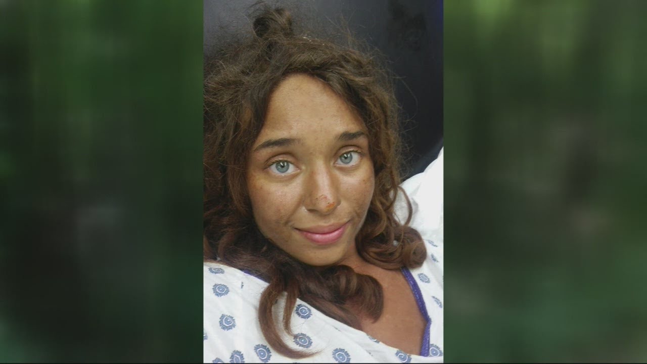 Woman found in the woods - YouTube