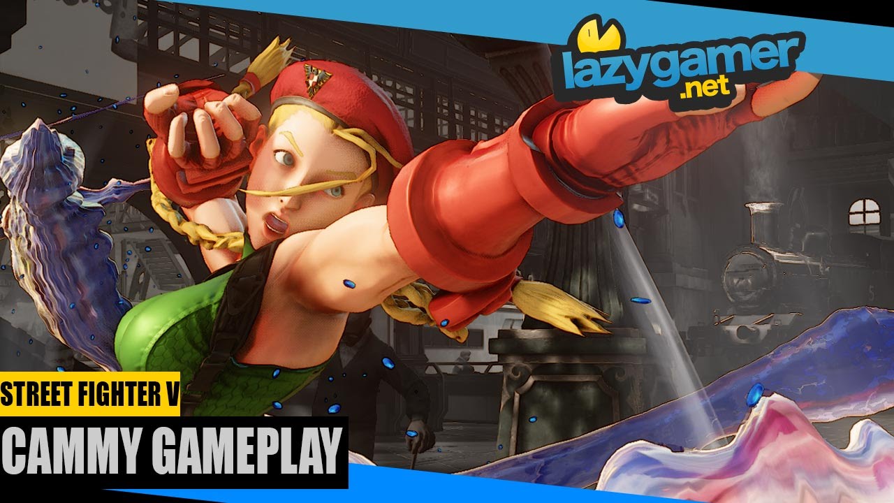 ps4 controller STREET FIGHTER V - Cammy beta gameplay