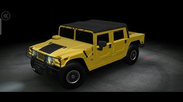 Hummer H1 Alpha / Need for speed Most Wanted Gameplay / Android