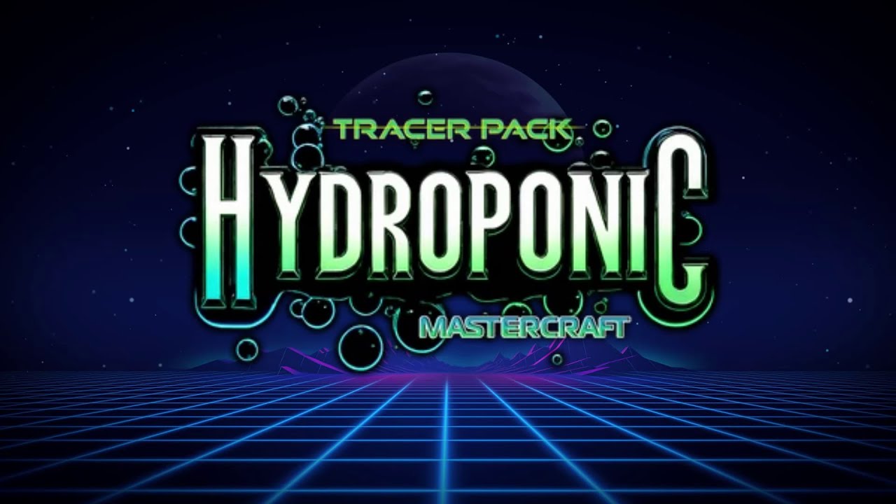Tracer Pack Hydroponic Mastercraft Full Bundle Showcase - YouTube