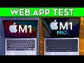 M1 Pro MacBook Pro vs M1 MacBook Air | WEB APPS GO!!! 🚀🚀