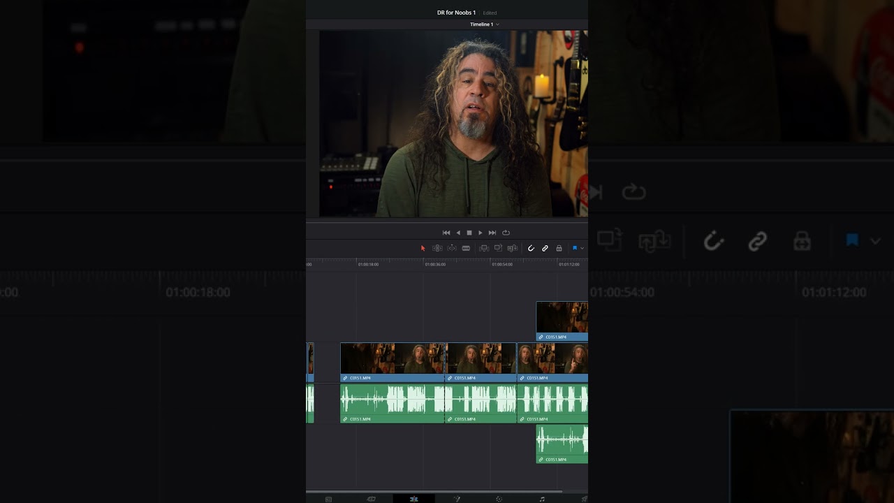 Change Track Size - Davinci Resolve for NOOBS! - Tip #2