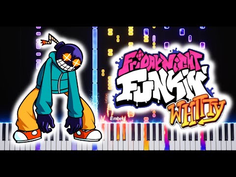 Ballistic - Friday Night Funkin' VS Whitty - Impossible Piano Remix